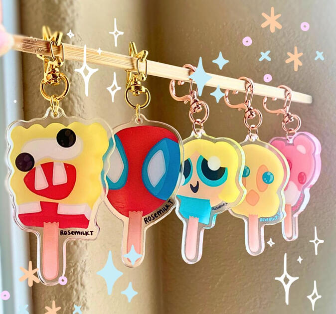 Childhood Paletas Charms