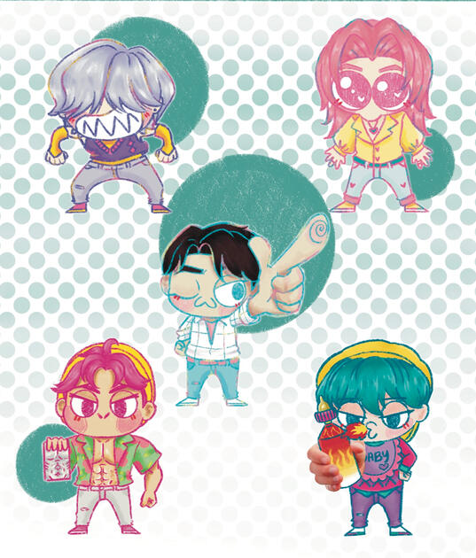 Saja Boys Sticker pack